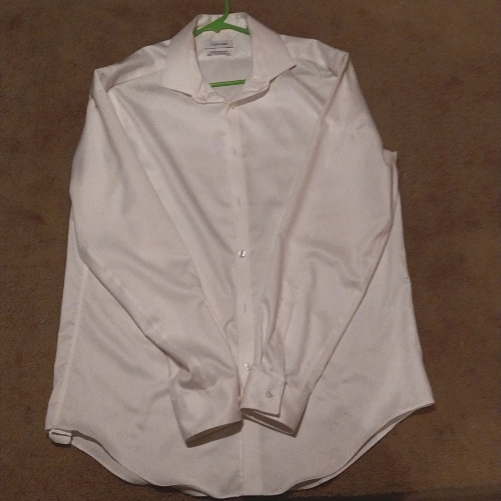 Calvin Klein infinite non stretch slim fit 16.5 34/35